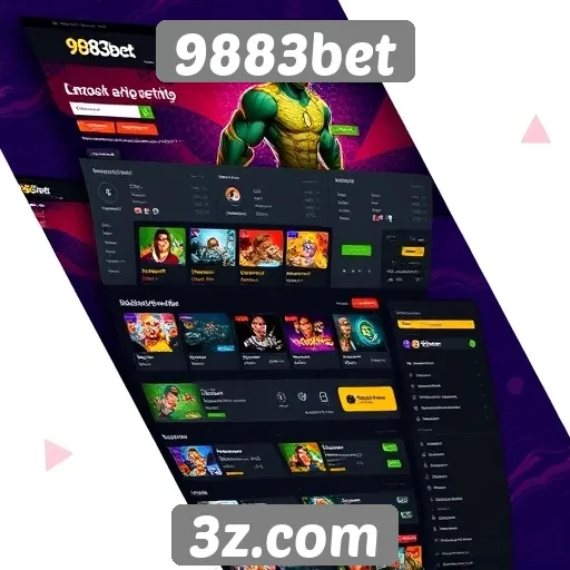 Interface e usabilidade do 9883bet